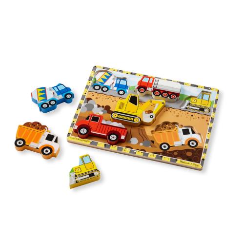 MELISSA & DOUG - PUSLESPILL CHUNKY CONSTRUCTION