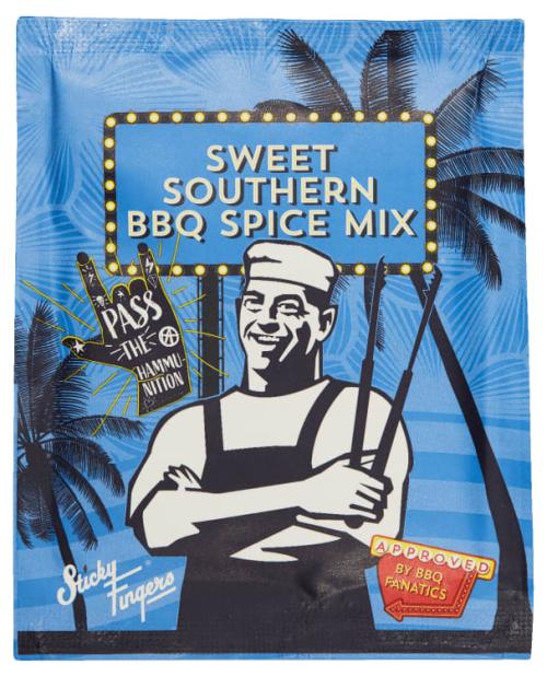 Sweet Southern Bbq Spice Mix 25g Sticky