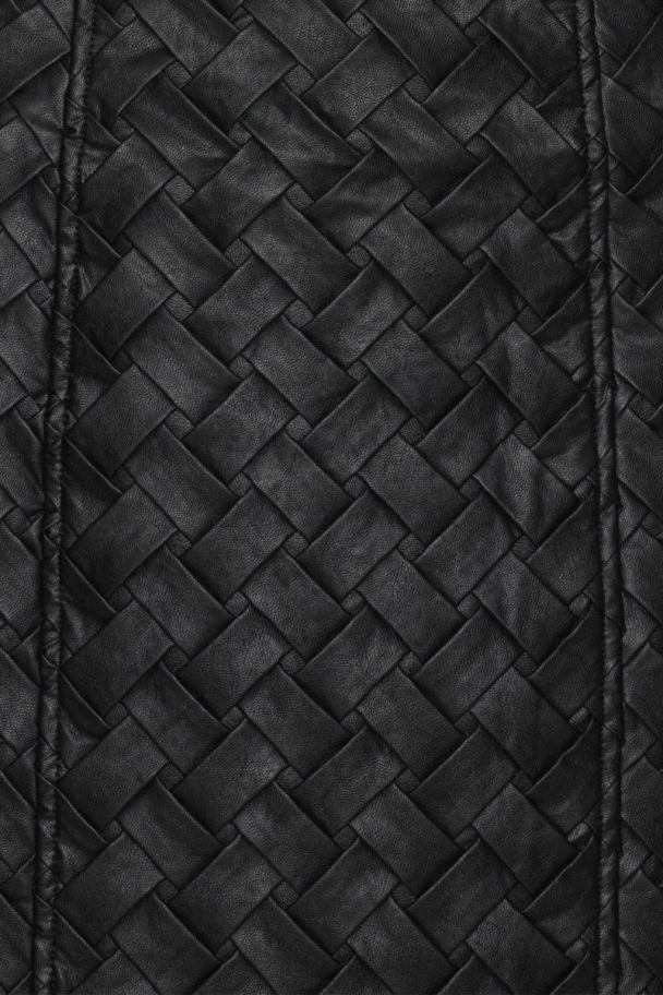 Braided Mini Dress - Black  - Image 3