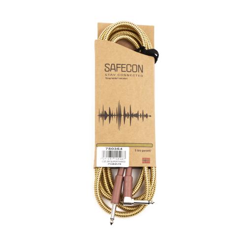 INSTRUMENTKABEL JACK-JACK 3M Tweed vinkel