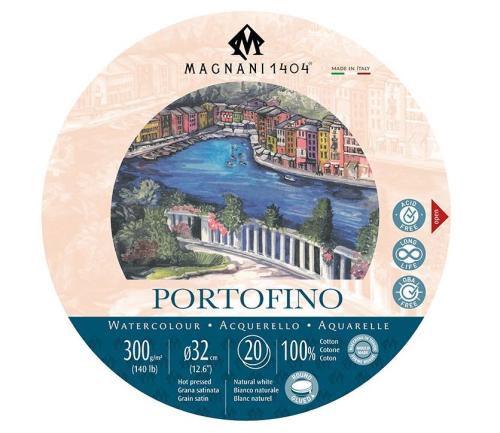 Magnani Portofino Watercolour HP 300g 20ark – Rund 32cm