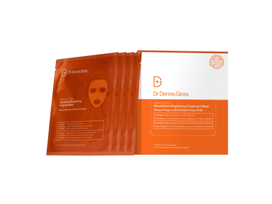 Vitamin C + Lactic Brightening Biocellulose Treat. Mask 4stk.