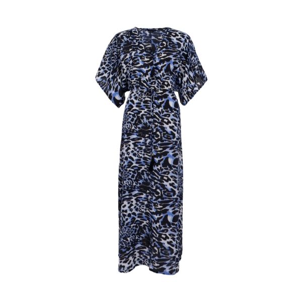 BCluna leo long v-neck dress