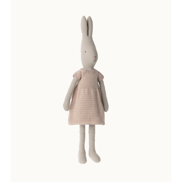 Kanin i strikket kjole fra Maileg