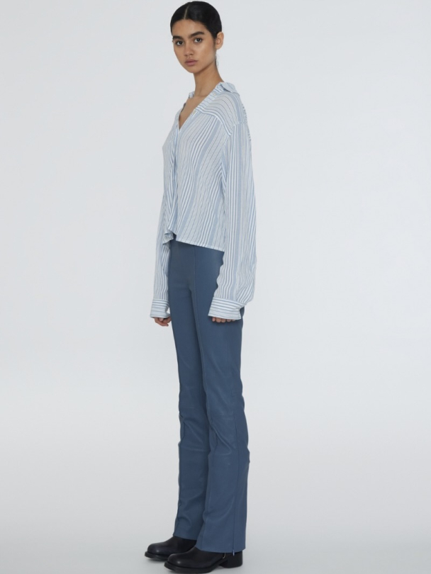Stretch Leather Pants - Image 3