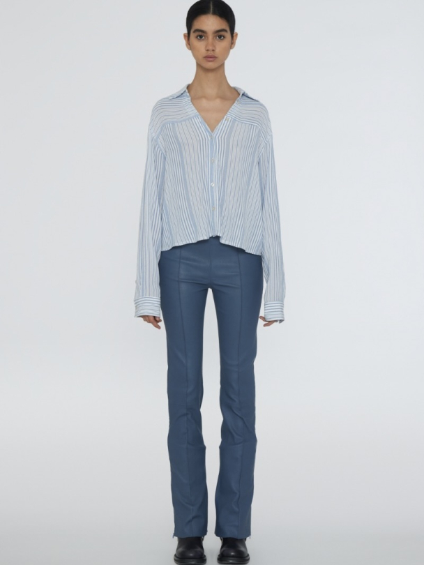 Stretch Leather Pants - Image 1