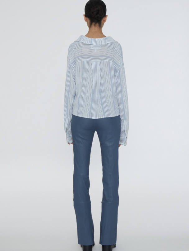 Stretch Leather Pants - Image 4