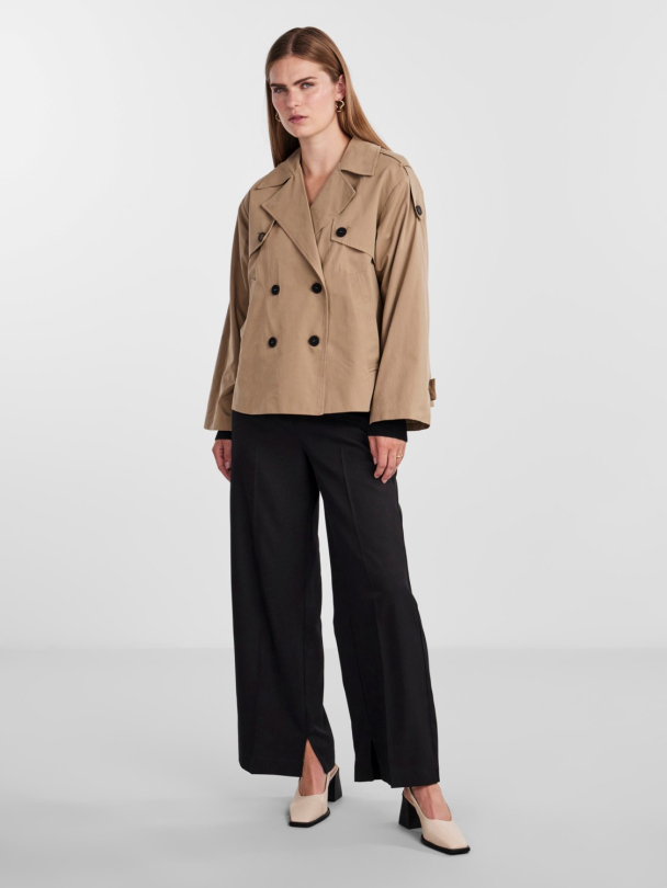 Y.A.S Minki Short Trenchcoat - Image 2