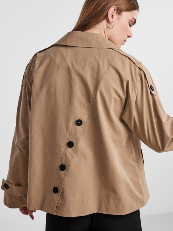 Y.A.S Minki Short Trenchcoat - Image 3