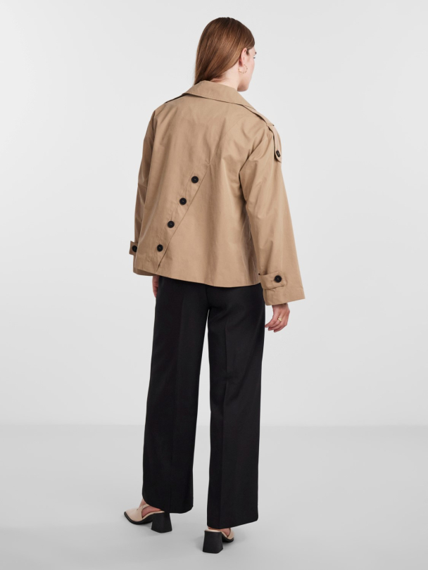 Y.A.S Minki Short Trenchcoat - Image 4