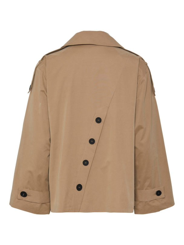 Y.A.S Minki Short Trenchcoat - Image 6