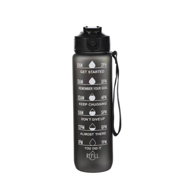 Vannflaske sort
