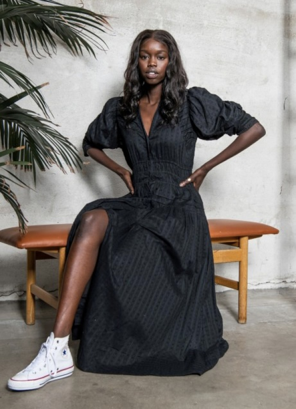 Fabienne Dress - Black - Image 2
