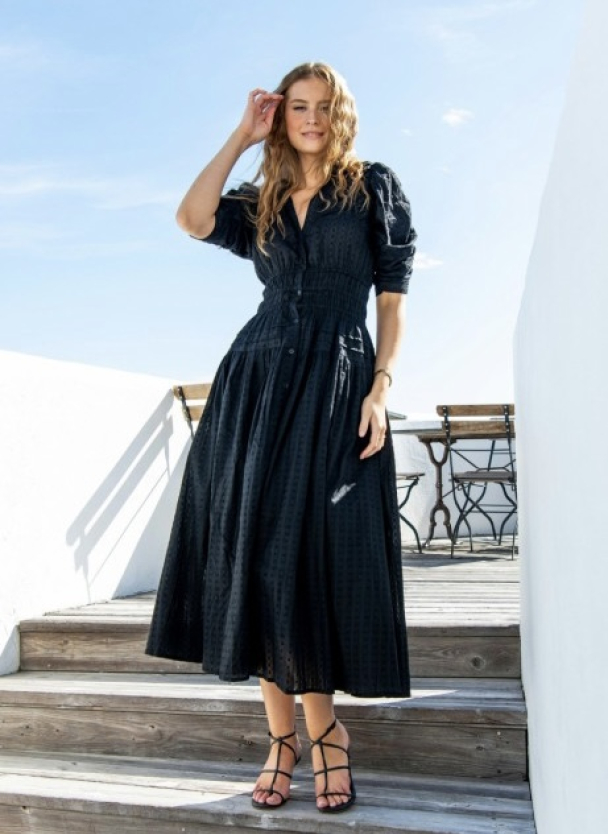 Fabienne Dress - Black - Image 3
