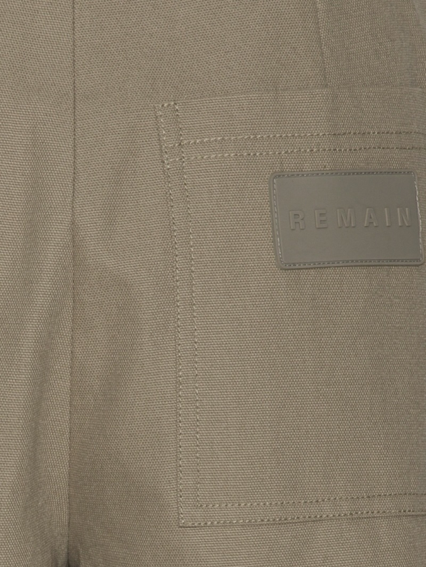 Canvas Wide Cargo Pants - Image 4