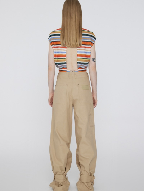 Canvas Cargo Pants - Image 4