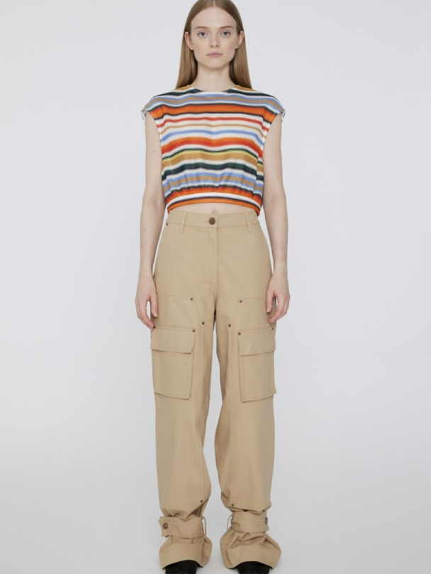 Canvas Cargo Pants - Image 1