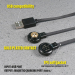 SKILHUNT MC10 USB Magnetisk Ladekabel (H04F, M300)