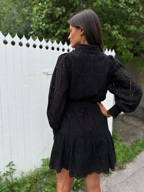 Holi Belt Dress - Black - Image 3