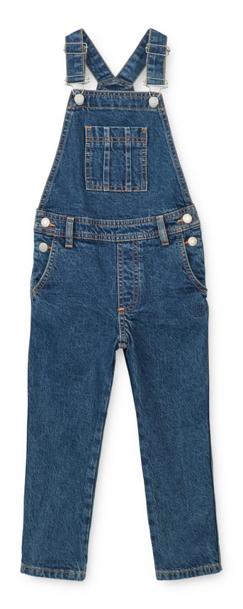 Liewood | Indigo Denim Dungaree - Medium Blue Denim