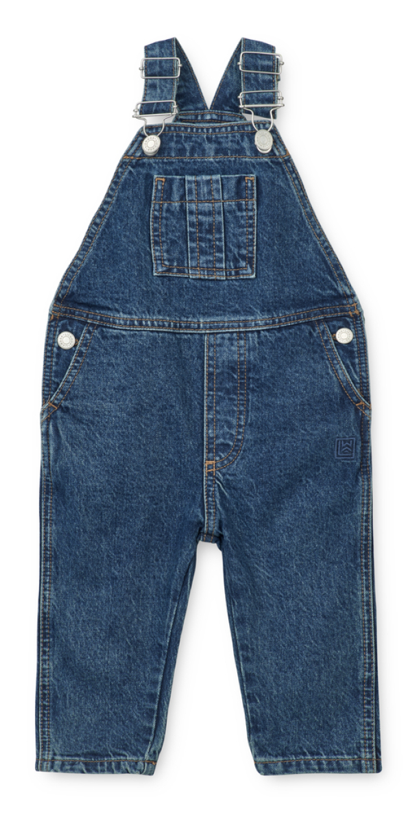 LIEWOOD - MINGO DENIM DUNGAREE MEDIUM BLUE DENIM - Image 1