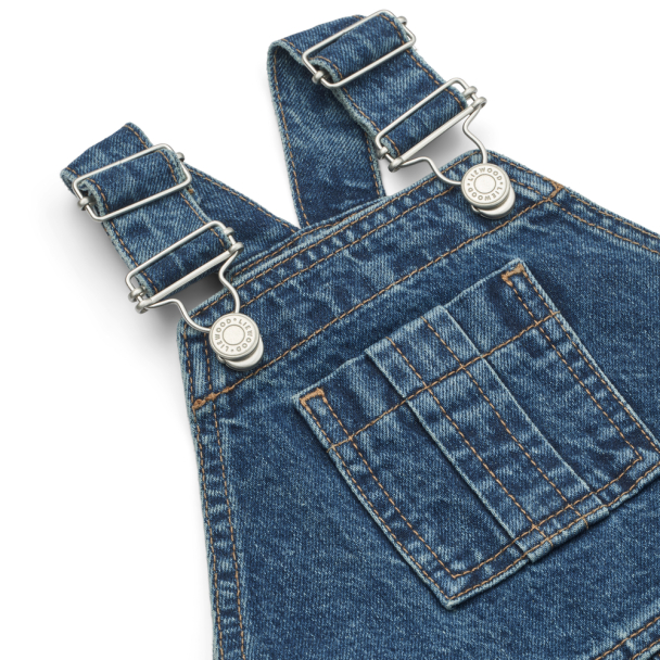 LIEWOOD - MINGO DENIM DUNGAREE MEDIUM BLUE DENIM - Image 4