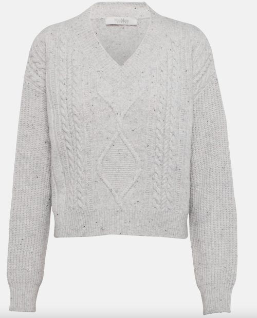 Carmela V-neck Wool Sweater |Carmela V-neck Wool Sweater fra Max Mara