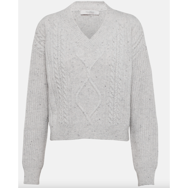 Carmela V-neck Wool Sweater |Carmela V-neck Wool Sweater fra Max Mara