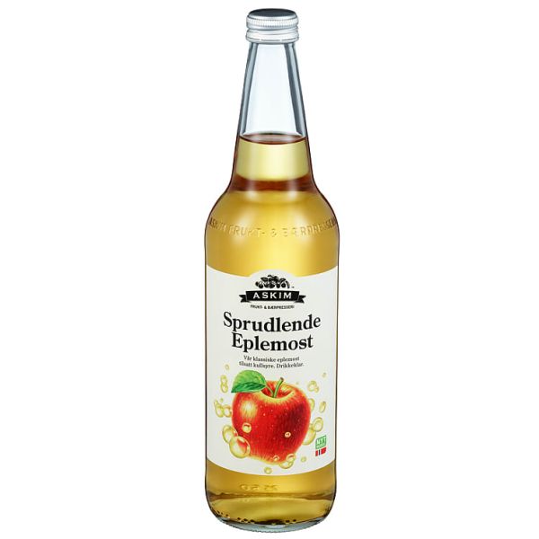 Eplemost Sprudlende 0,7L Askim