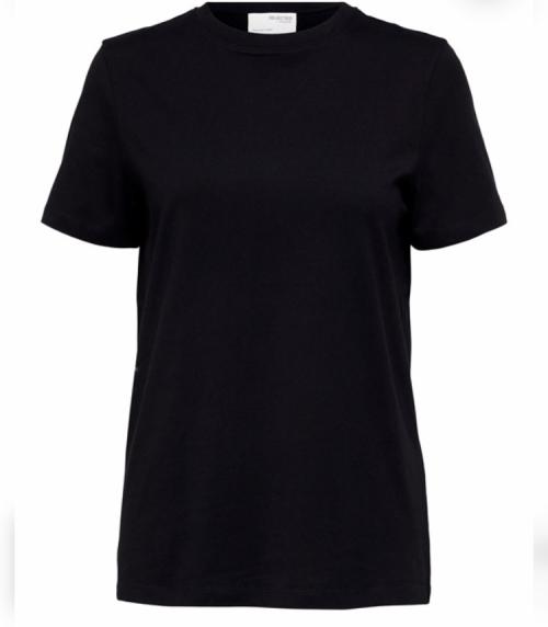 Myessential O-Neck Tee - Black
