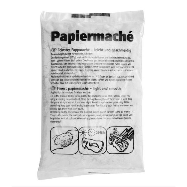 Papier-mache pulver 200 g