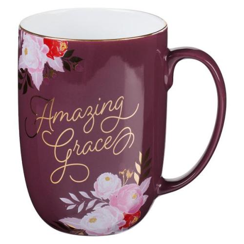 Kopp - Amazing Grace Mulberry Pink Ceramic Coffee Mug