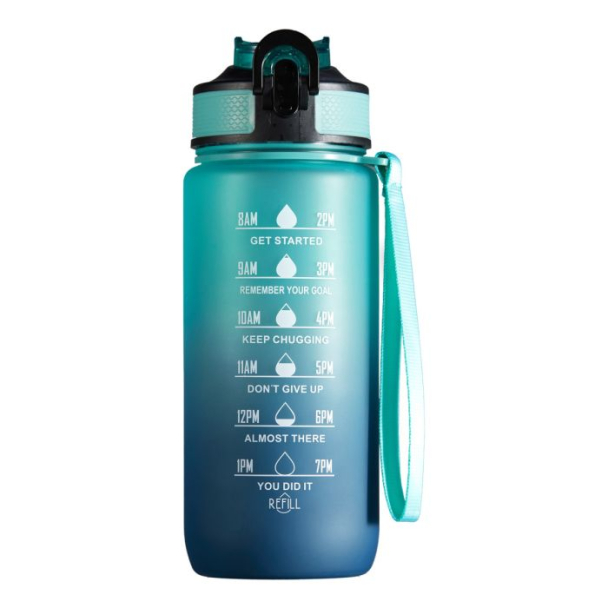 Vannflaske blå/grønn