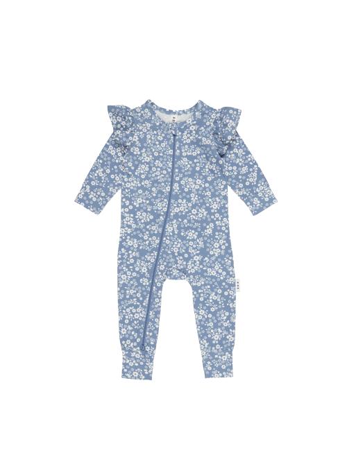 HUXBABY | Floral Lake Zip Romper