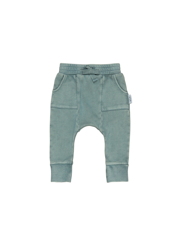 Pocket Drop Crotch Pant - Vintage Slate - Image 1