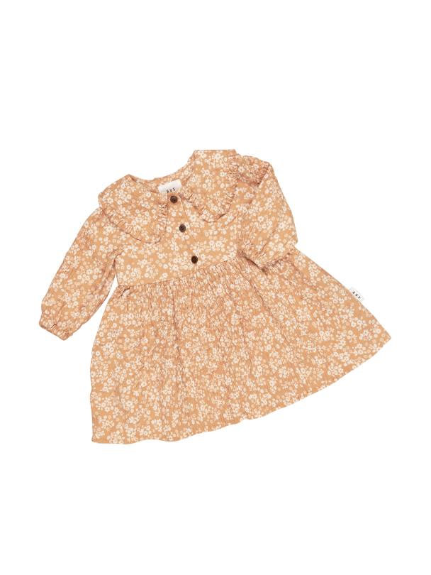HUXBABY | Floral Collar Dress - Warm Glow - Image 2