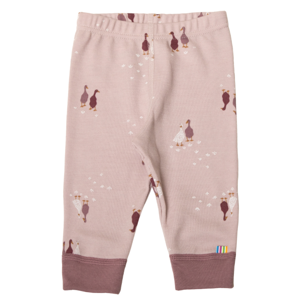 Joha | Leggings Ull/Bomull Goose - Rose