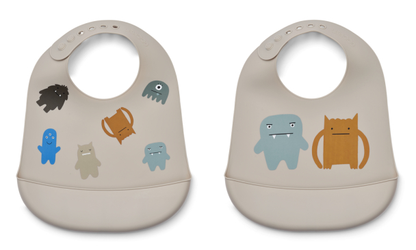 Tilda Smekke Silikon 2-pk - Monster/Mist - Image 1