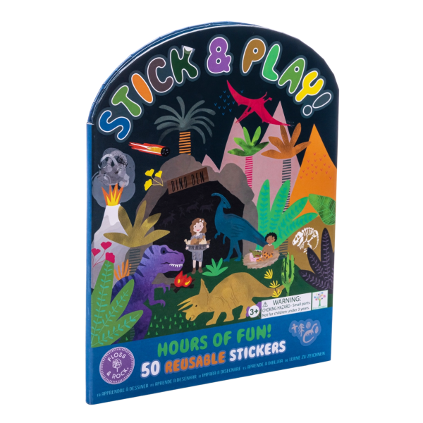 Klistremerkebok - Dinosaur