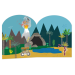 Klistremerkebok - Dinosaur