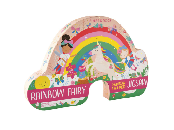 Puslespill 80 brikker - Rainbow Fairy