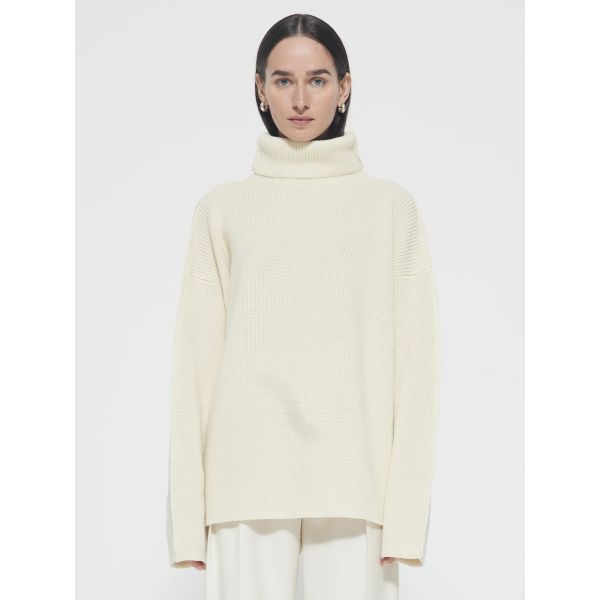 Pure Wool Turtleneck Sweater