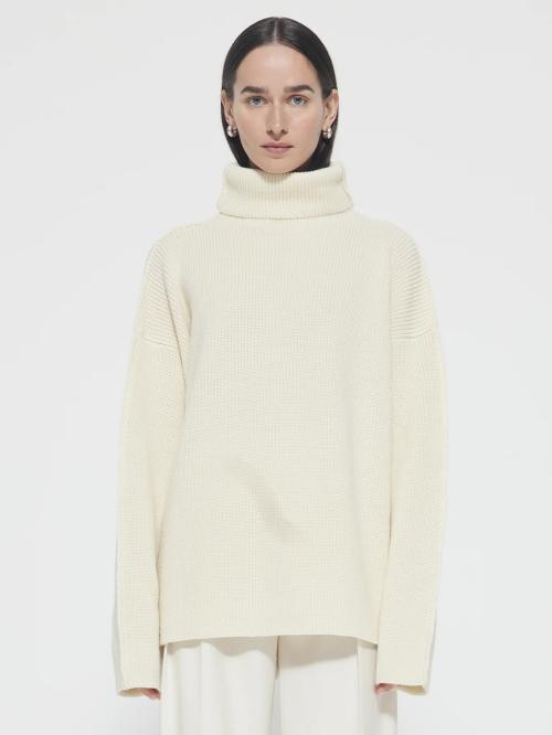 Pure Wool Turtleneck Sweater