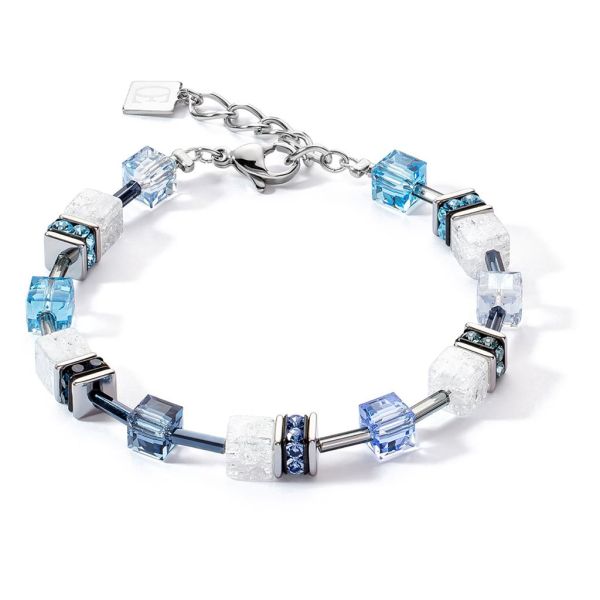GEOCUBE Bracelet Iconic Nature Blue & White