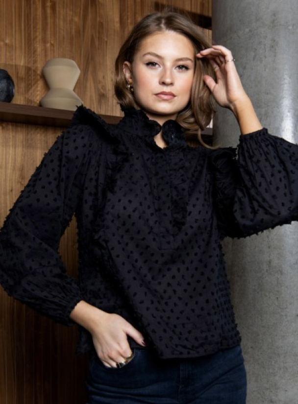 Maya Blouse - Day Black  - Image 4