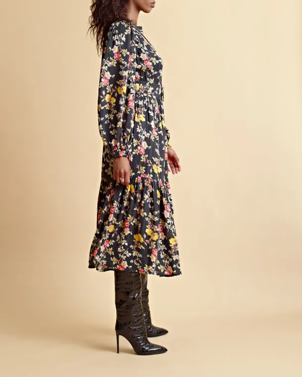 Boho Midi Dress - Blooming  - Image 3