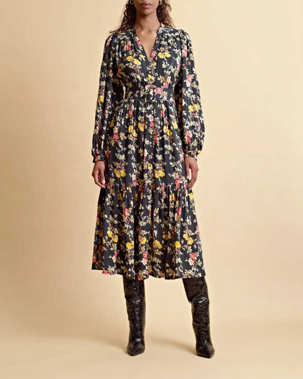 Boho Midi Dress - Blooming  - Image 4