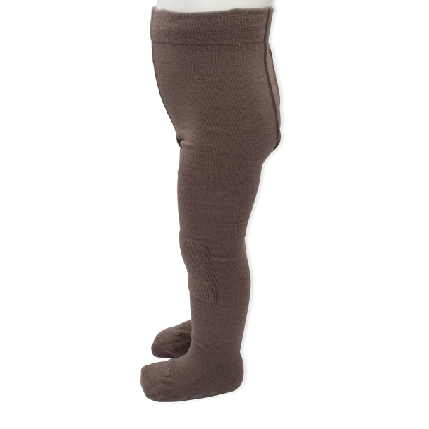 Ullstrømpebukse Antiskli - Brun - Image 1
