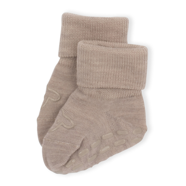 Ullsokk Antiskli - Beige - Image 1