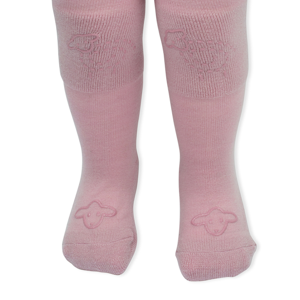 Ullstrømpebukse Antiskli - Lyng - Image 2